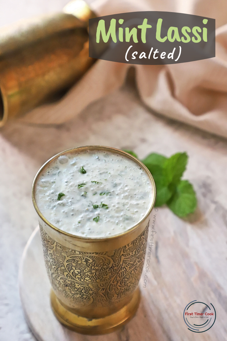 Refreshing Salted Lassi (Namkeen Lassi) - I Knead to Eat