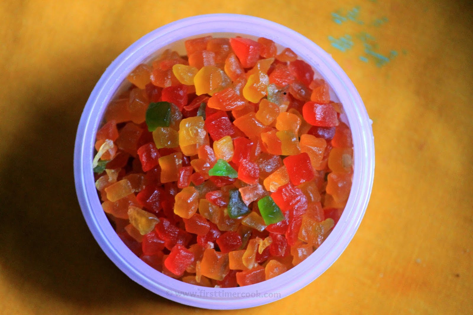 Tutti-Frutti: Colorful Candied Fruit Cubes From Raw Papaya : 10