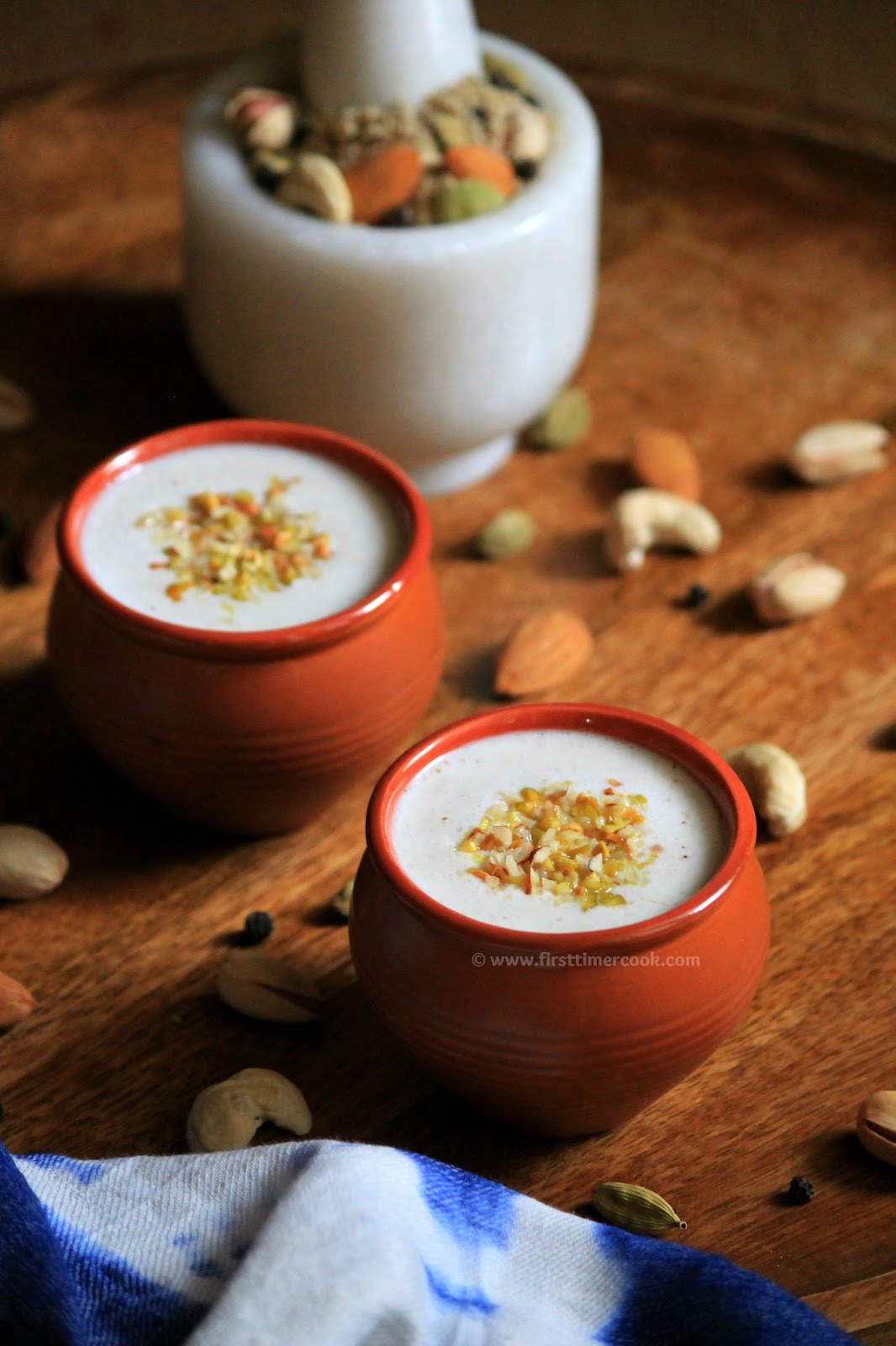 Thandai Lassi Recipe