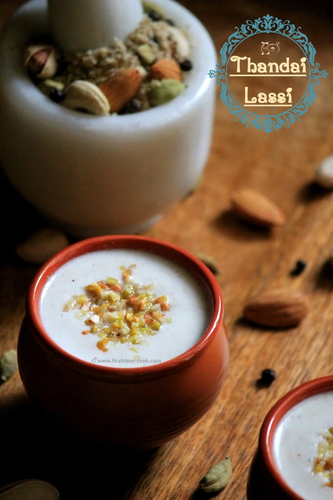 Thandai Lassi Recipe