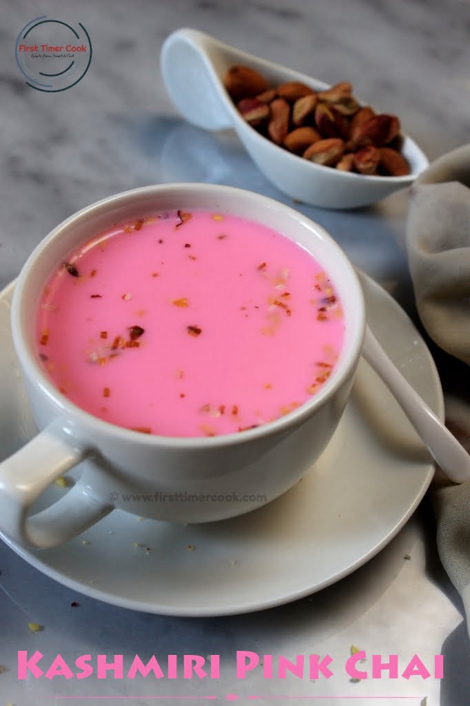 Noon Chai Kashmiri Pink Chai Sheer Chai First Timer Cook