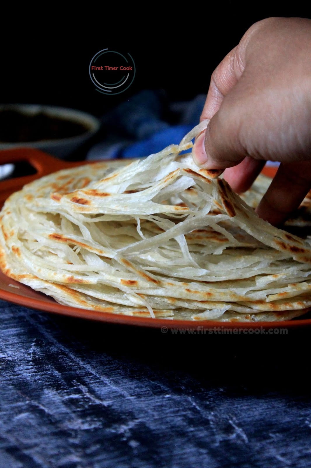 kerala paratha