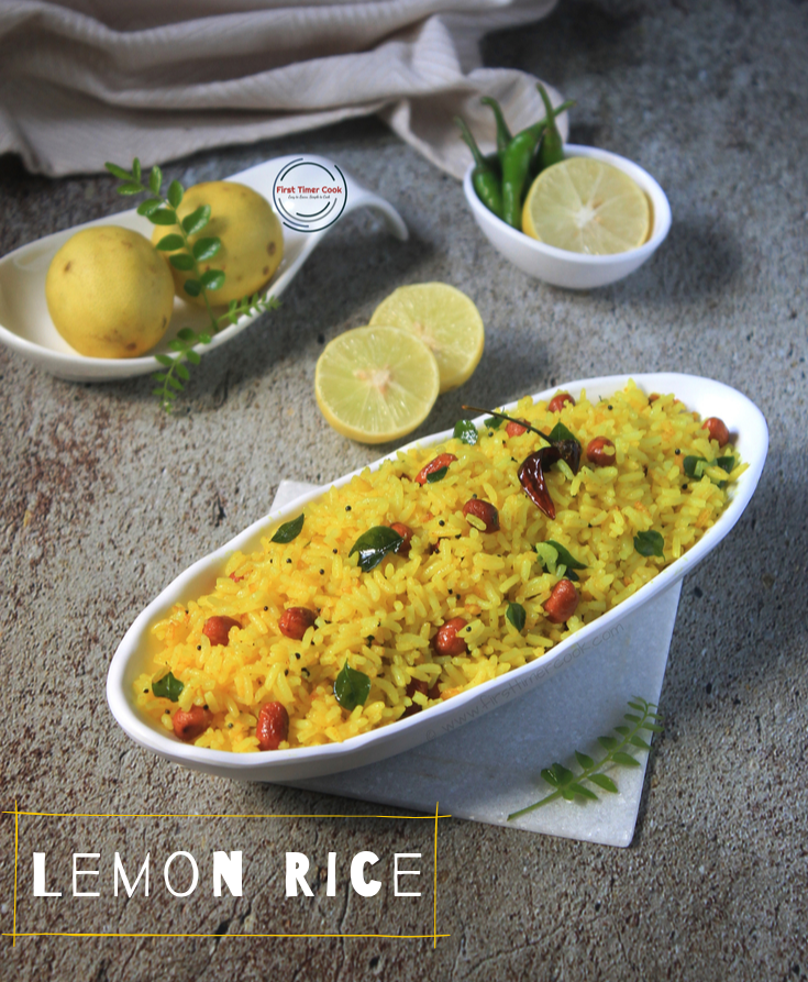 Lemon Rice (no Onion and no Garlic)