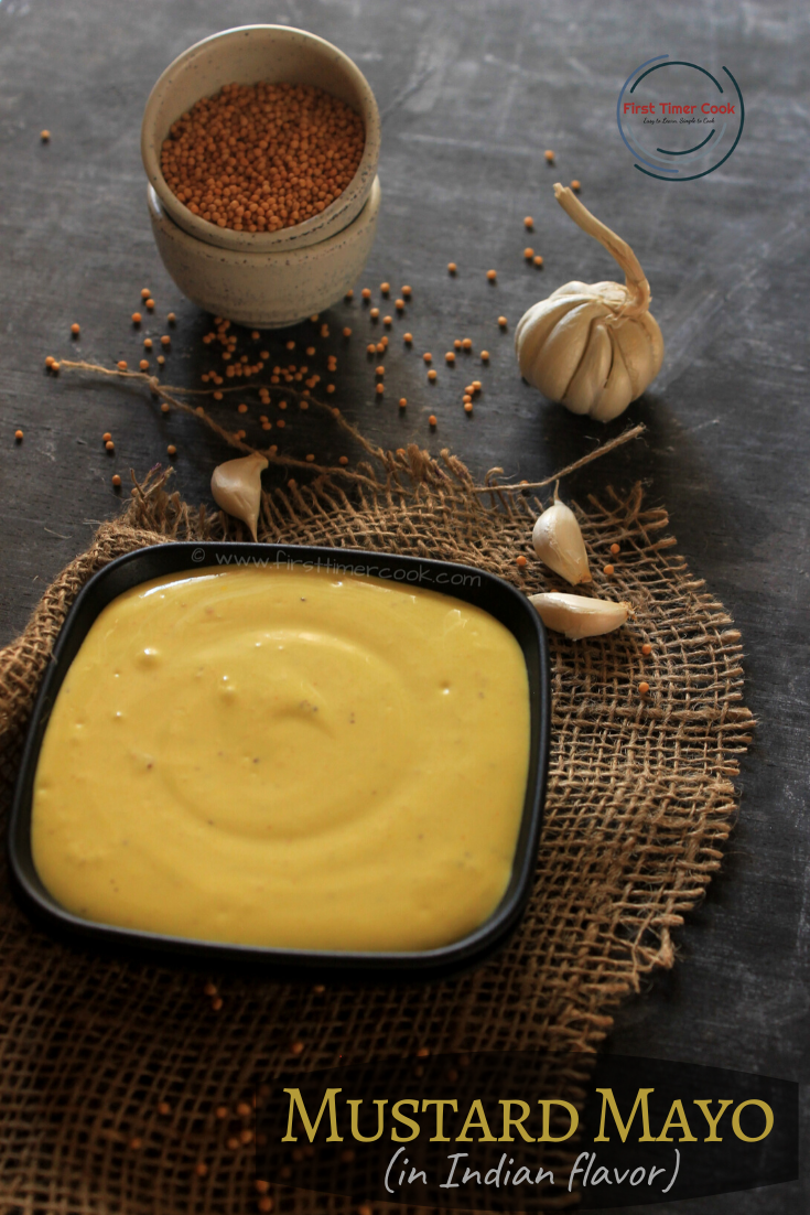 Mustard Mayo in Indian flavor