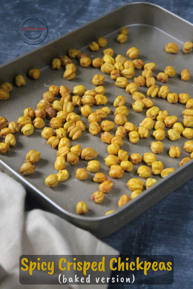 Spicy Crisped Chickpeas (baked version)