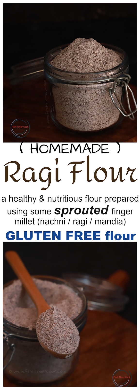 Sprouted Finger Millet Flour