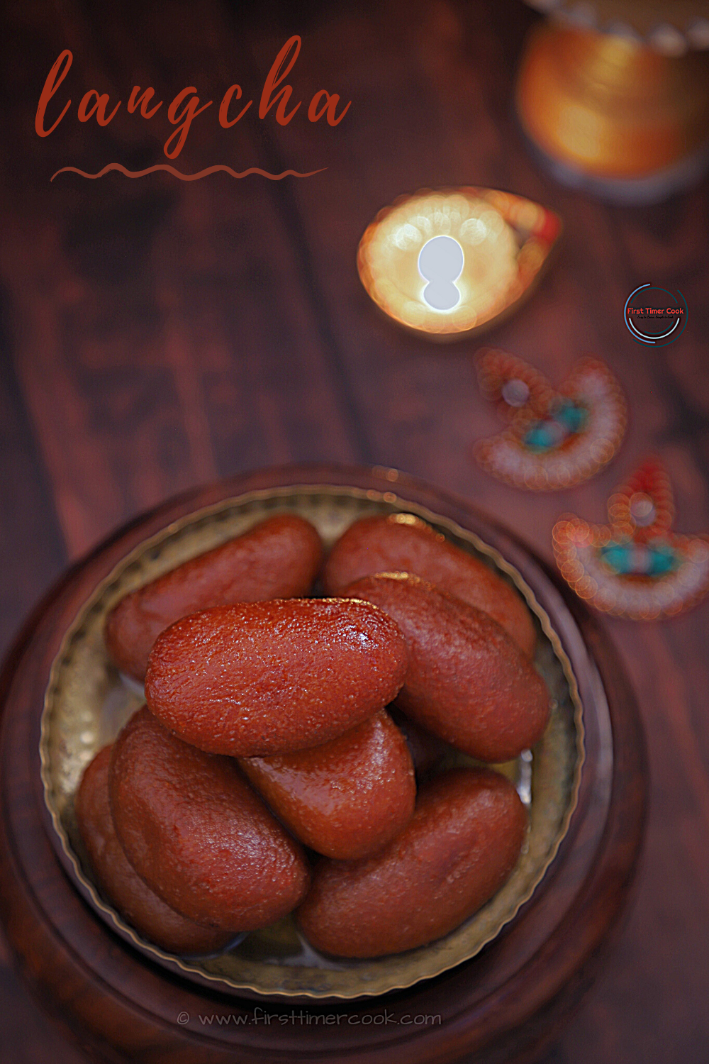 Langcha - a Bengali sweet delicacy !