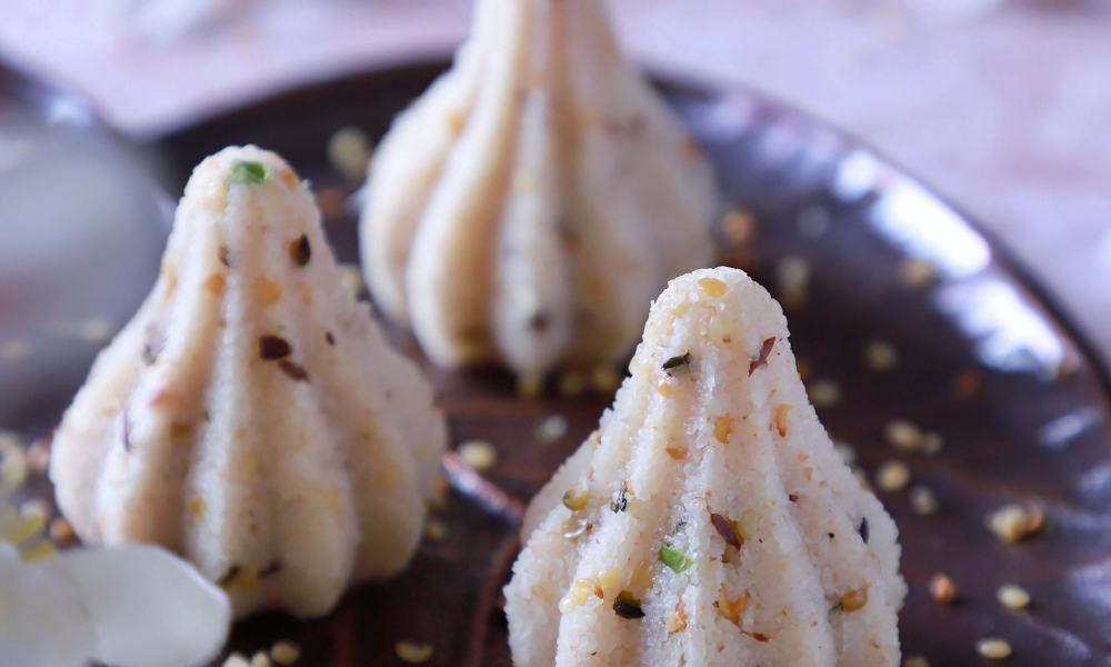 Savory Semolina Modak (with hemp seeds) 22